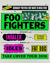 Foo Fighters - TAKE COVER TOUR 2026
